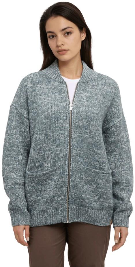 Garibaldi Cardigan - Womens - pine green heather 1
