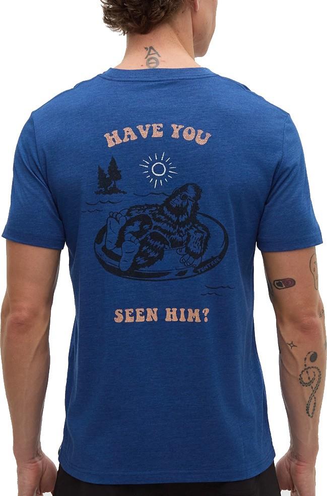Have You Seen Him Floatie T-Shirt - Mens - nightfall heather / meteorite black 1