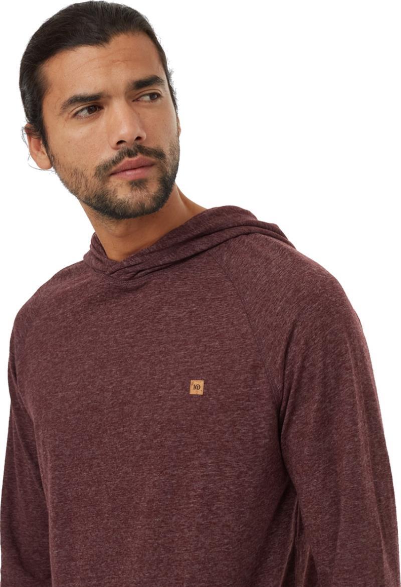 Hemp Boulder Hooded LS - Mens - Mulberry Heather 3