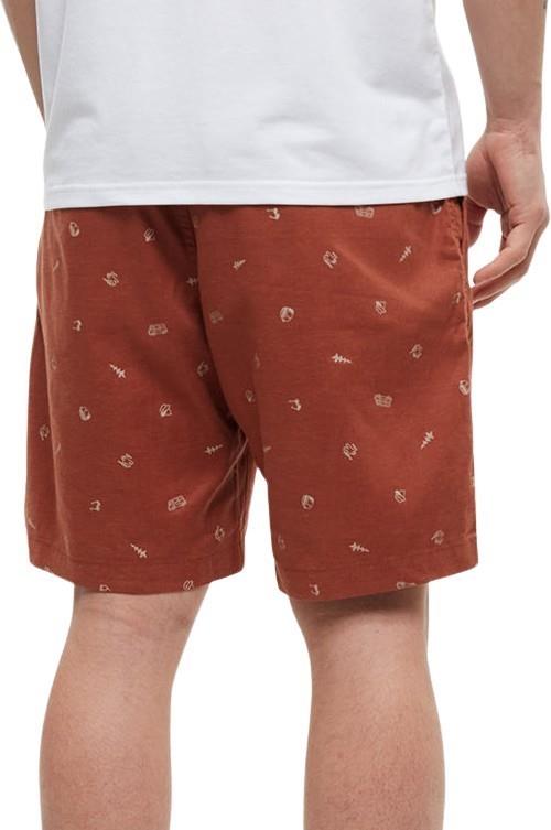 Hemp Latitude Shorts - Mens - sequoia / everyday adventure / pale oak 1