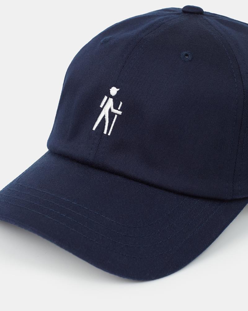 Hiking Peak Hat - dress blue / cloud white 1