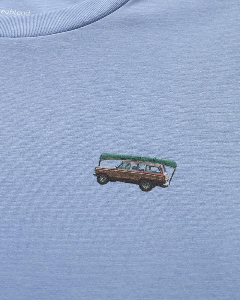 Lake tentree T-Shirt - Mens - lakeside blue / lake day 1