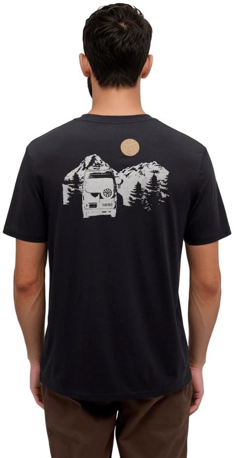 Mountain Pass T-Shirt - Mens - meteorite black / pale oak 1