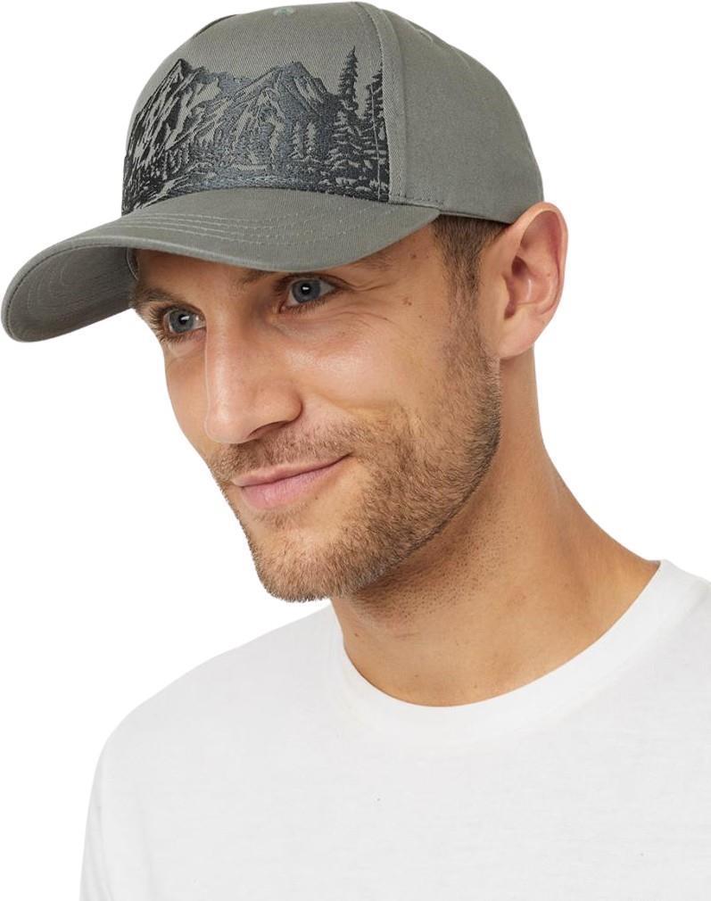 Mountain Scenic Altitude Hat - mineral / dark green 1