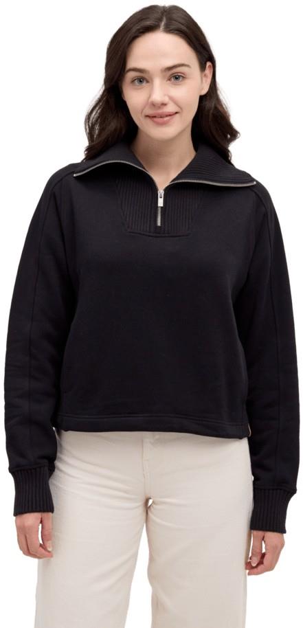Niagara 1/4 Zip - Womens - meteorite black 1