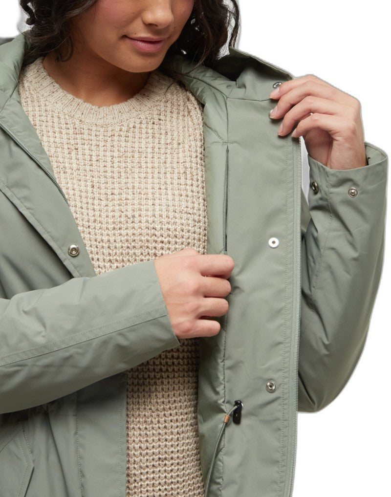 Nimbus Insulated Rain Jacket - Womens - agave green 1