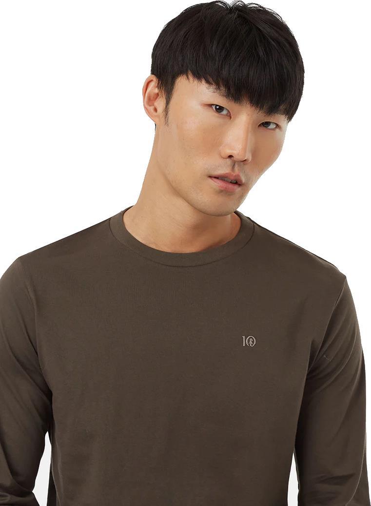 Organic Cotton Classic LS - Mens - black olive green 1