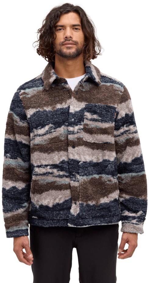 Otto Reversible Jacket - Mens - midnight blue / reflective peaks 1