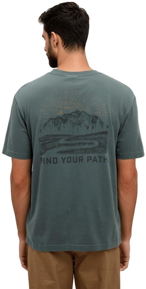 Prairie View T-Shirt - Mens - pine green / meteorite black 1