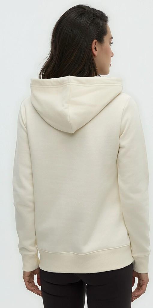 Retro Juniper Hoodie - Womens - undyed / dusk yellow 1