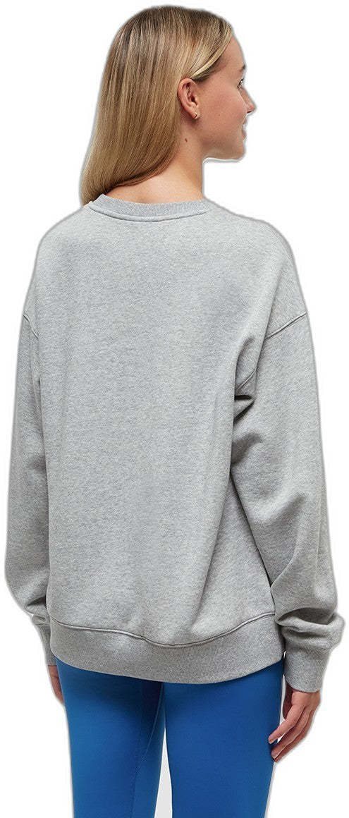 Retro Treeline Crew - Womens - harbour grey heather / midnight blue 1
