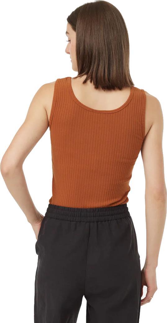 Rib Basic Cami - Womens - Toffee 2