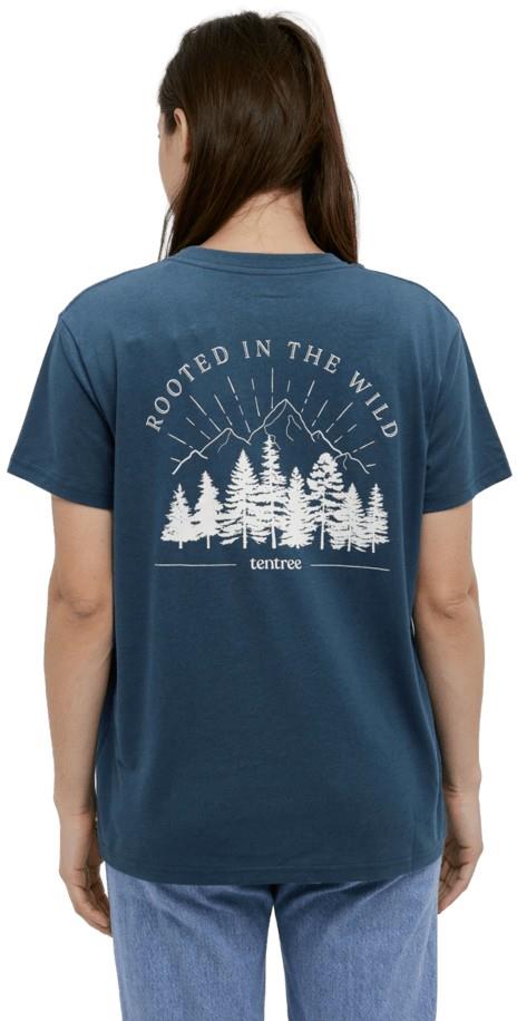 Rooted T-Shirt - Womens - pacific teal / white oak 1