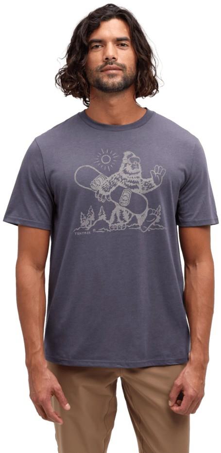 Sasquatch Sends It T-Shirt - Mens - shadow / paloma grey 1