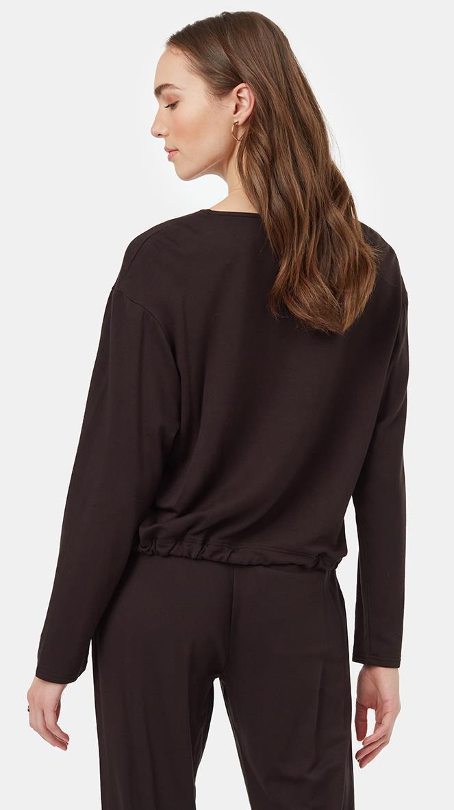 Soft EcoTerry Notch Neck - Womens - meteorite black 1