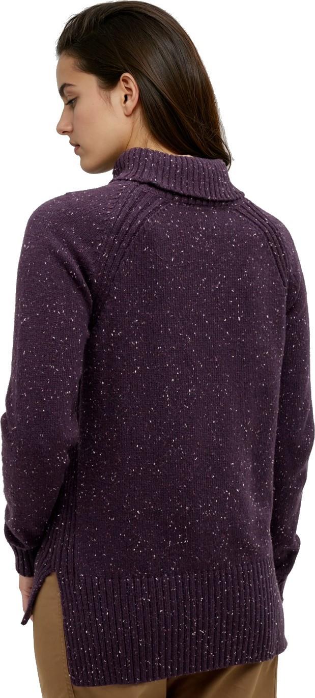 Spokane Fleck Sweater - Womens - plum royale fleck 1