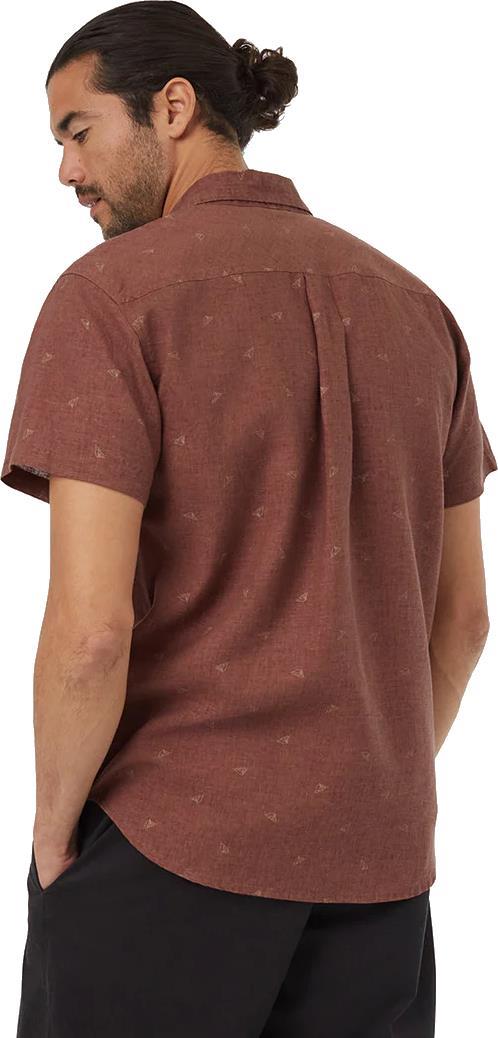 Tent Mancos AOP Shirt - Mens - Mesa Red / Latte 2