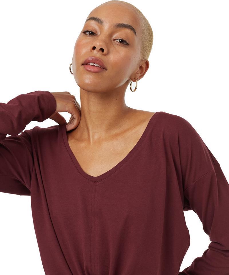 Tie Front LS - Womens - fig 1