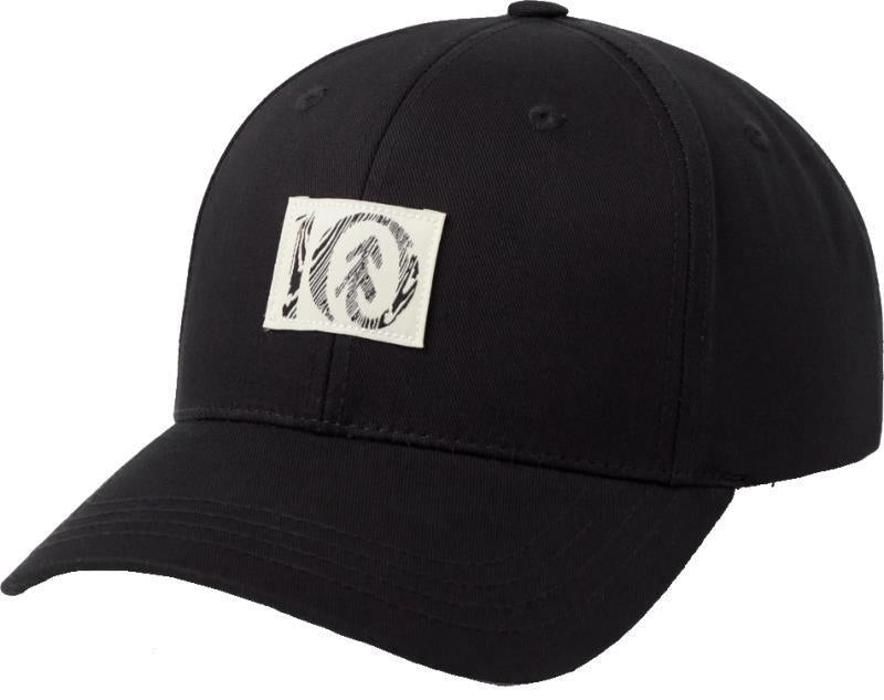 Woodgrain Ten Patch Elevation Hat - meteorite black / vintage white 1