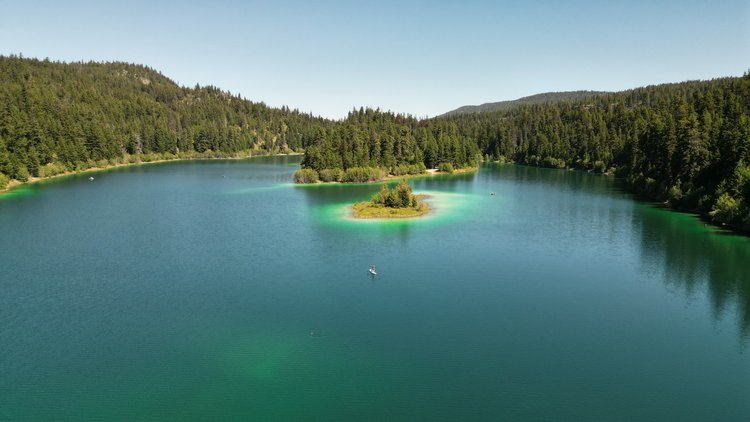 Bluey Lake (Merritt, BC) - Backroads Mapbooks & Red Paddle Co