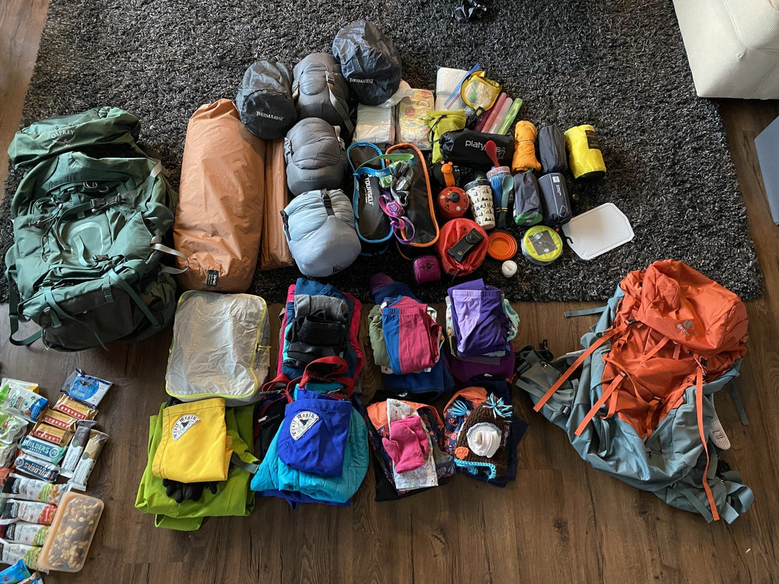 Gear List: Backpacking Gear for Family of 4
