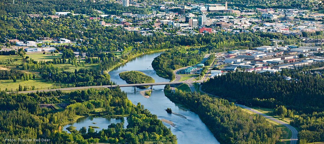 Top 5 outdoor activities around Red Deer