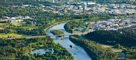 Top 5 outdoor activities around Red Deer