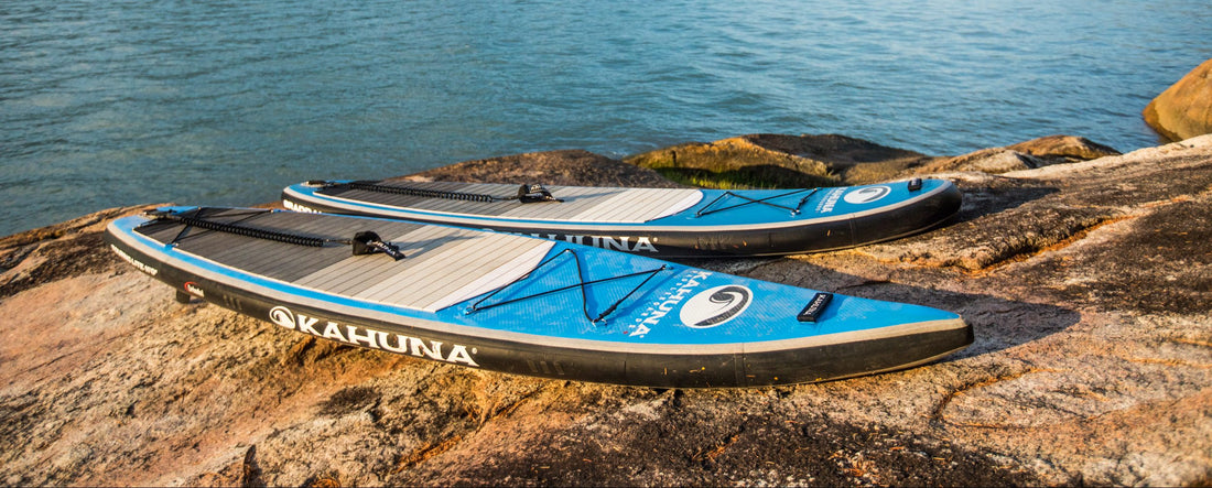 On the Water with Kahuna Stand Up Paddleboards - The Braddahs!