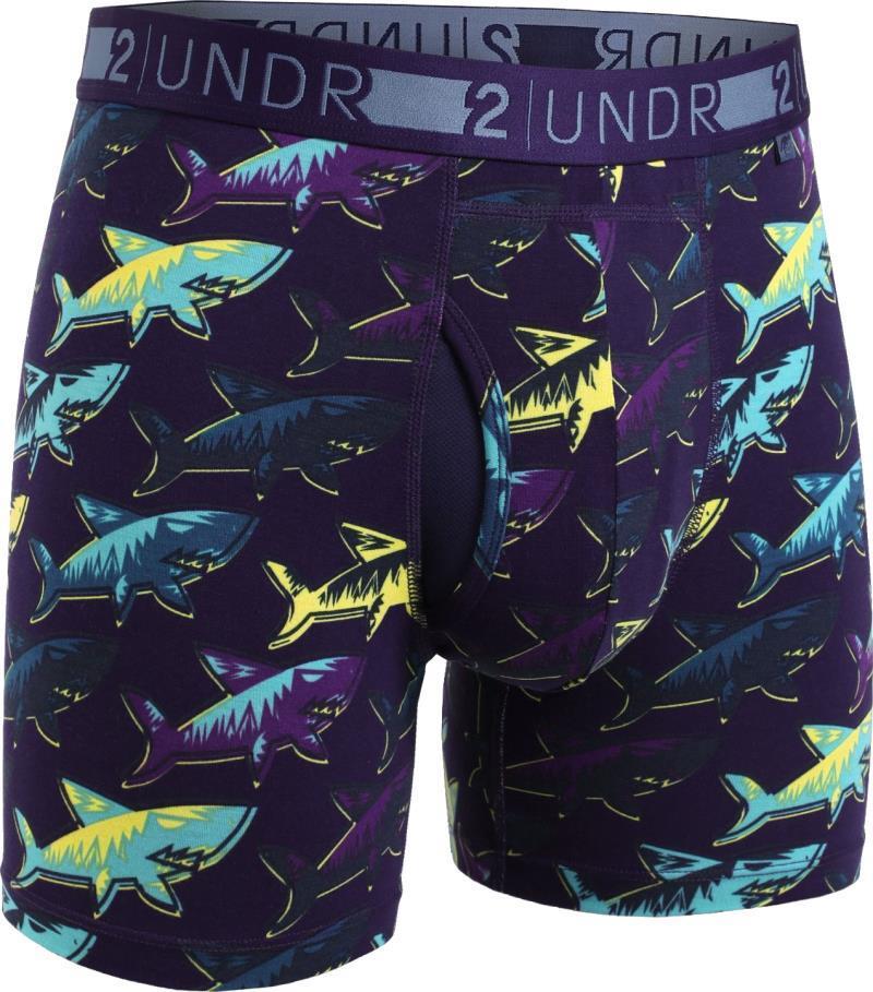 Day Shift Boxer Briefs, 6" Inseam - Print - Mens - Snack Time 1