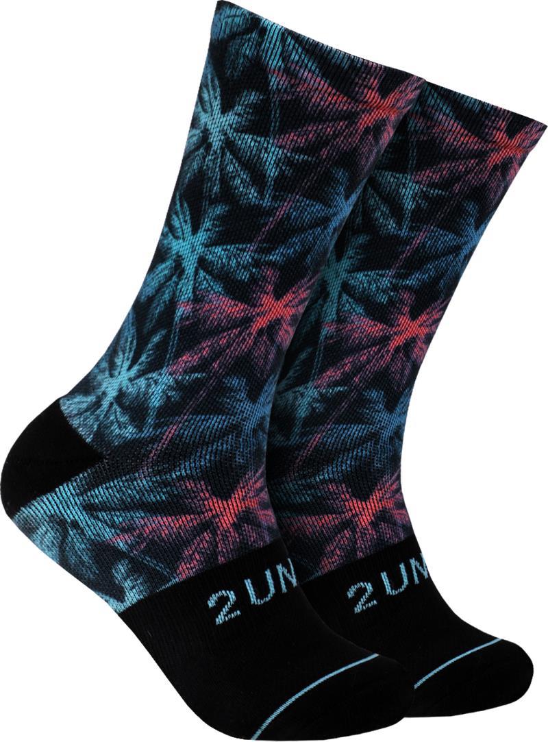 Flex Crew Socks - Print - Mens - Palmsy 1