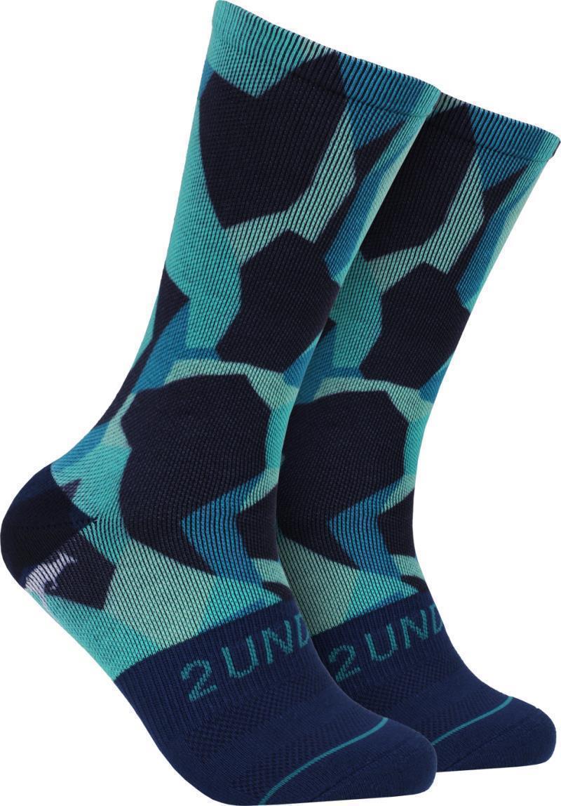 Flex Crew Socks - Print - Mens - Water Camo 1