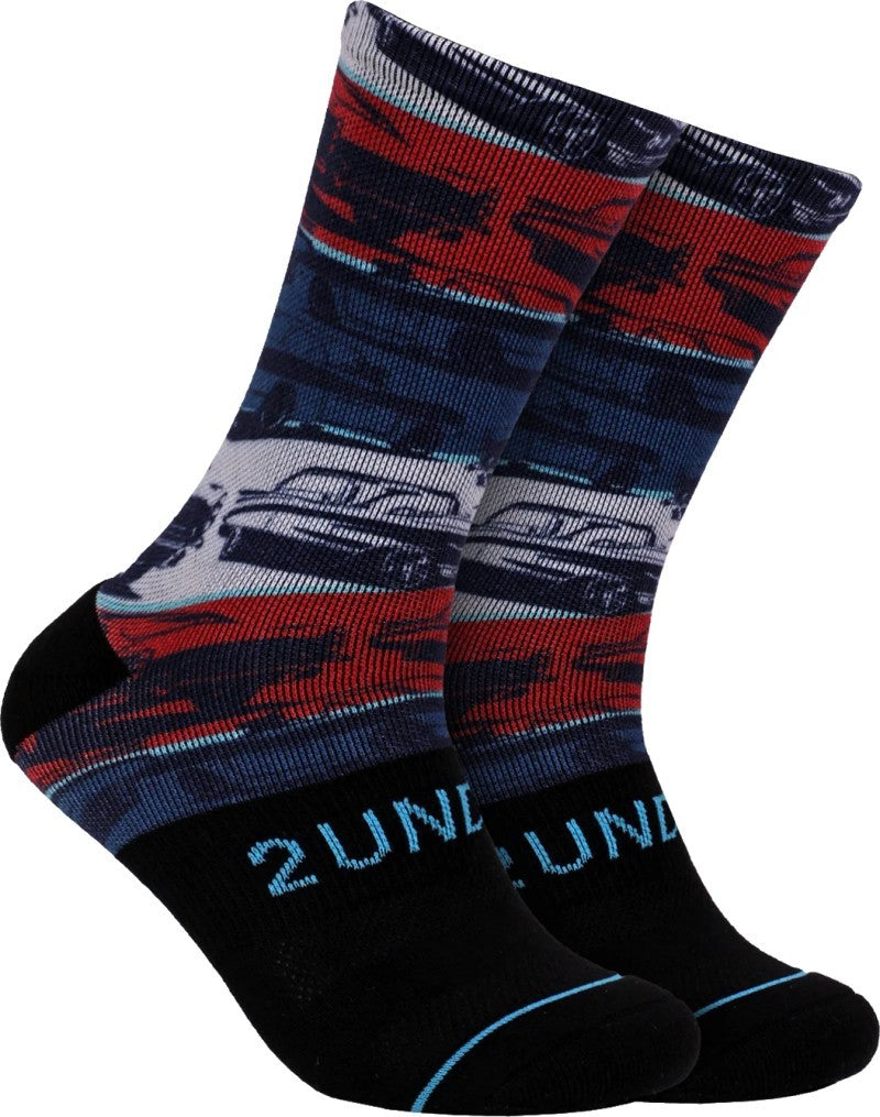 Flex Crew Socks - Print - Mens - race pace 1