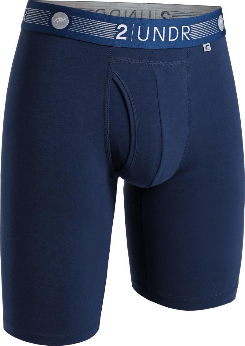 Flow Shift Long Leg, 9" Inseam - Solid - Mens - Navy 1