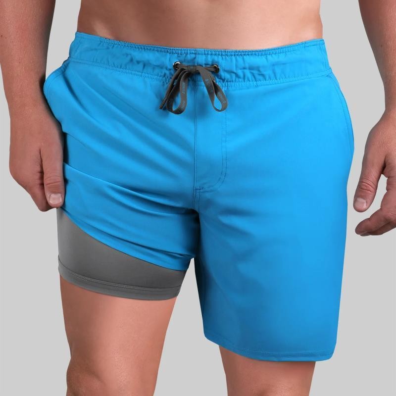 Juicy 2-in-1 Shorts - Mens - full bloom 1