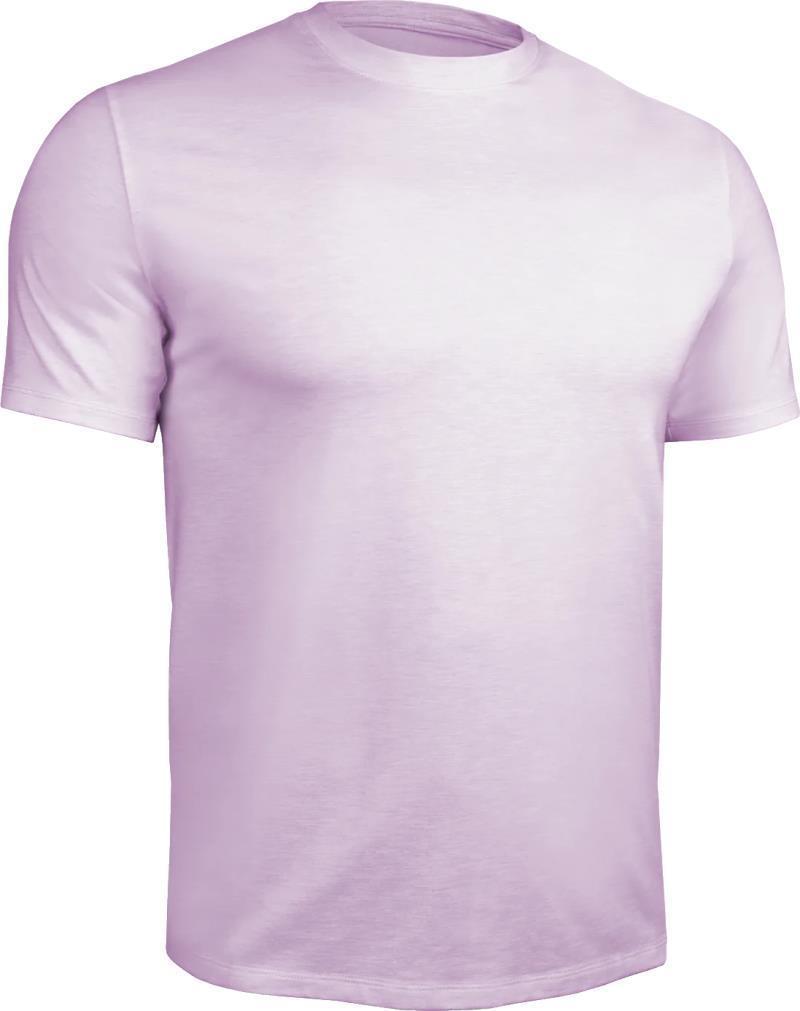 Luxe Crew Neck Tee - Mens - Heathered Lavender 1