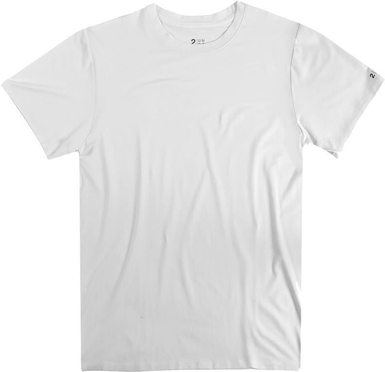 Luxe Crew Neck Tee - Mens - White 2