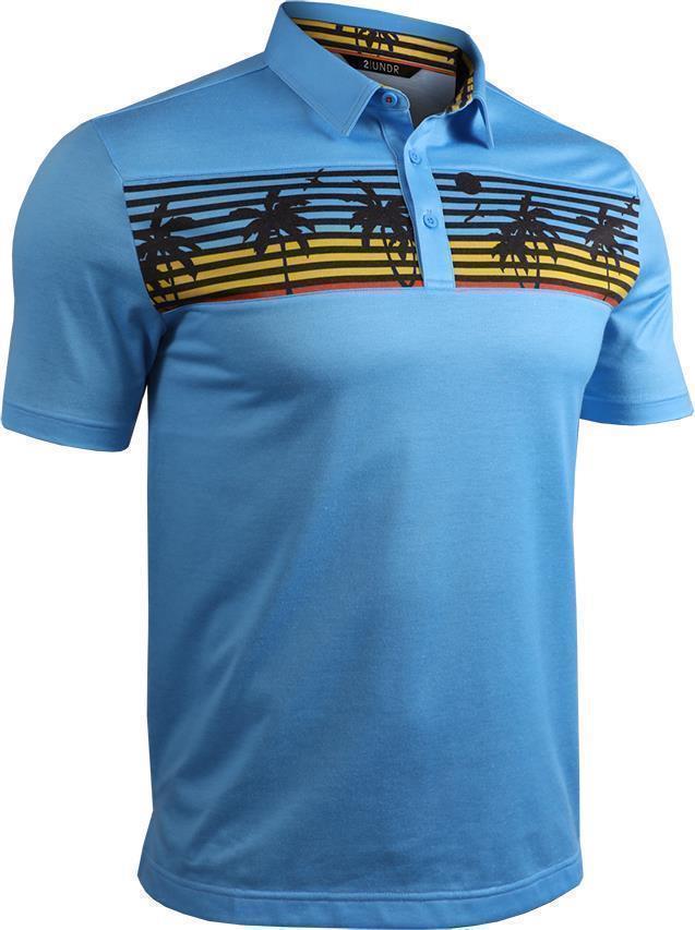 Magnum IP Polo - Mens - Endless / Cyan 1