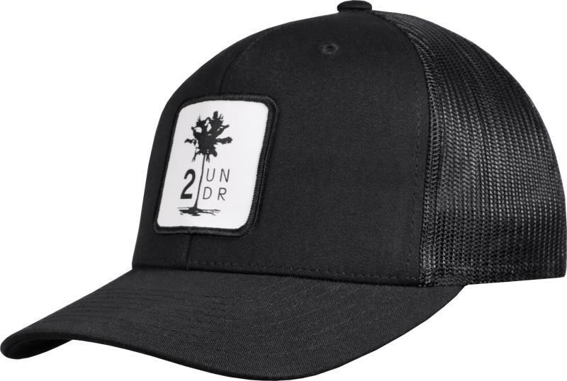 Mesh Back Hat - Palm Logo - Black 1