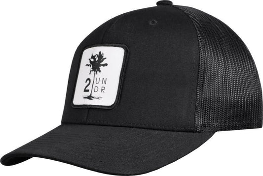 Mesh Back Hat - Palm Logo - Black 1