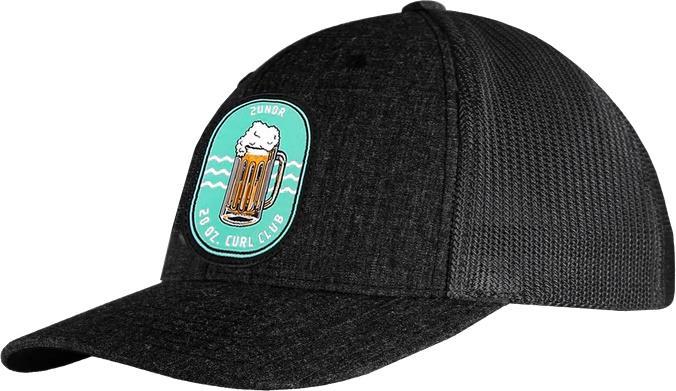 Mesh Back Hat - Patch - 20oz curl club 1