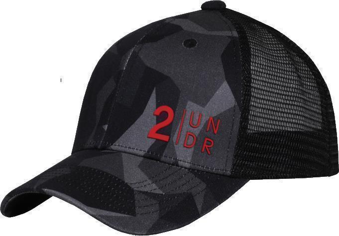 Mesh Back Hat - Printed - Black Camo 1