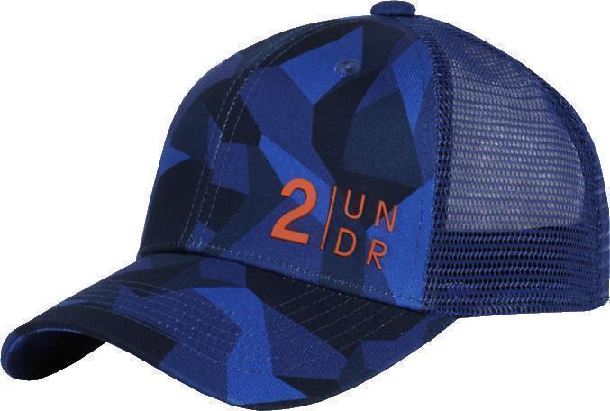 Mesh Back Hat - Printed - blue camo 1