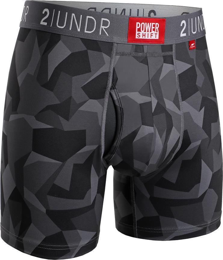 Power Shift Boxer Brief, 6" Inseam - Camo - Mens - black camo 1