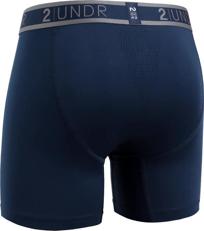 Sport Shift Boxer Briefs, 6" Inseam - Solid - Mens - Azul 2