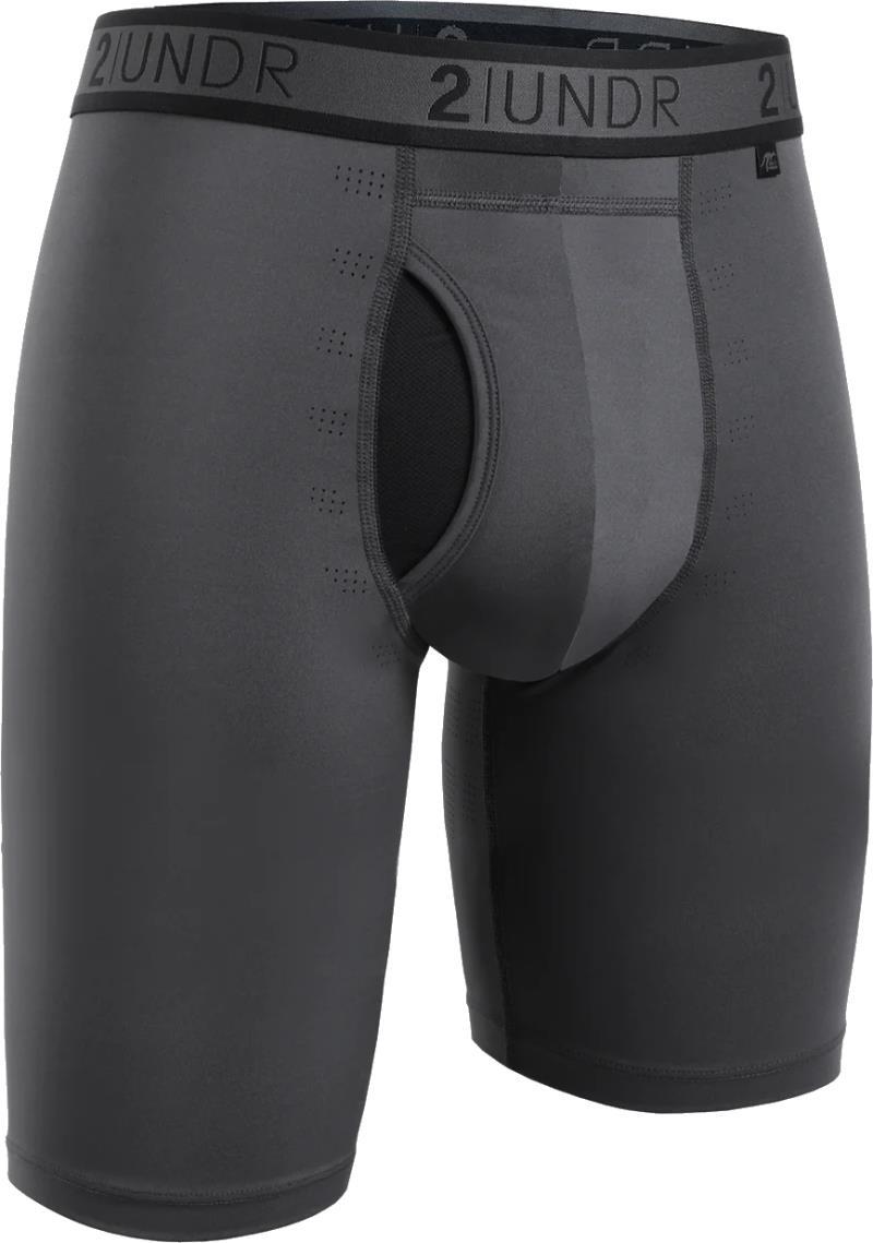Sport Shift Long Leg, 9" Inseam - Solid - Mens - Charcoal 1