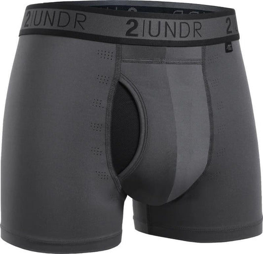 Sport Shift Trunk, 3" Inseam - Solid - Mens - Charcoal 1
