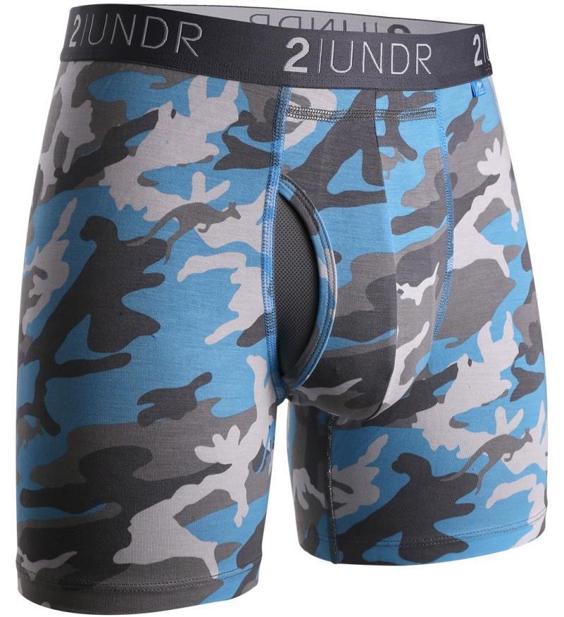 Swing Shift Boxer Brief - Stripe - Mens - Ice Camo 1