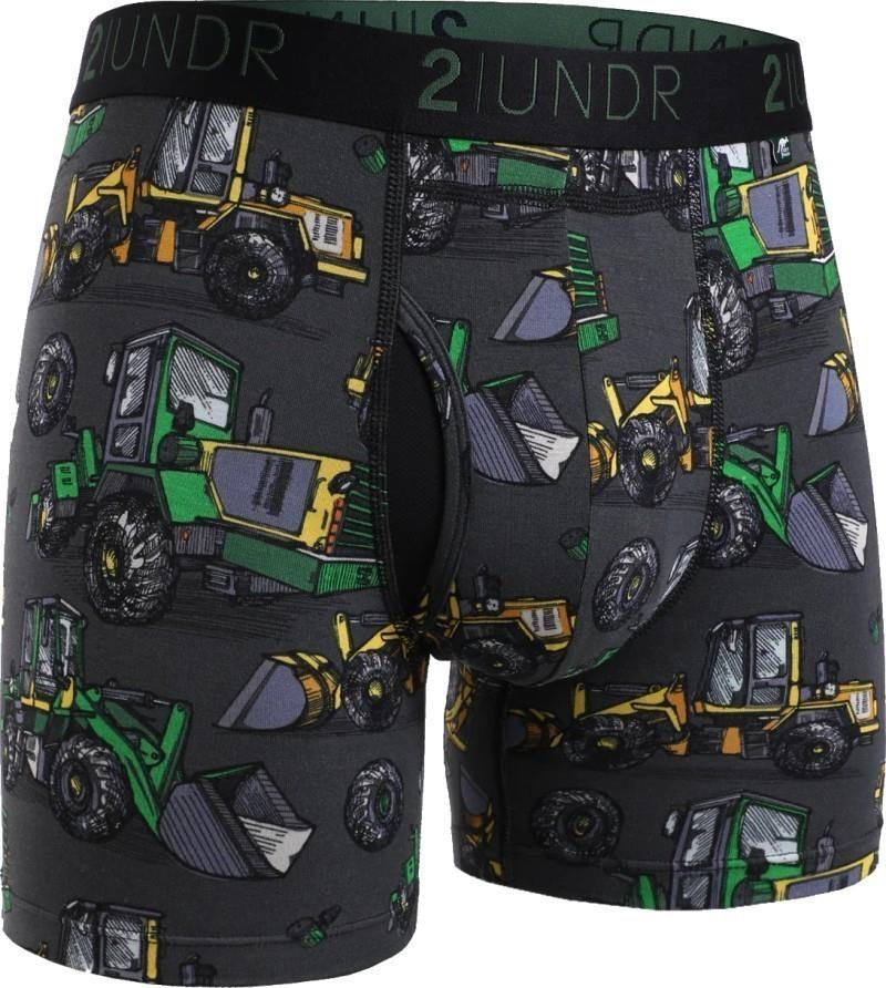 Swing Shift Boxer Briefs, 6" Inseam, Print - 4XL-5XL - Mens - dirt diggler 1
