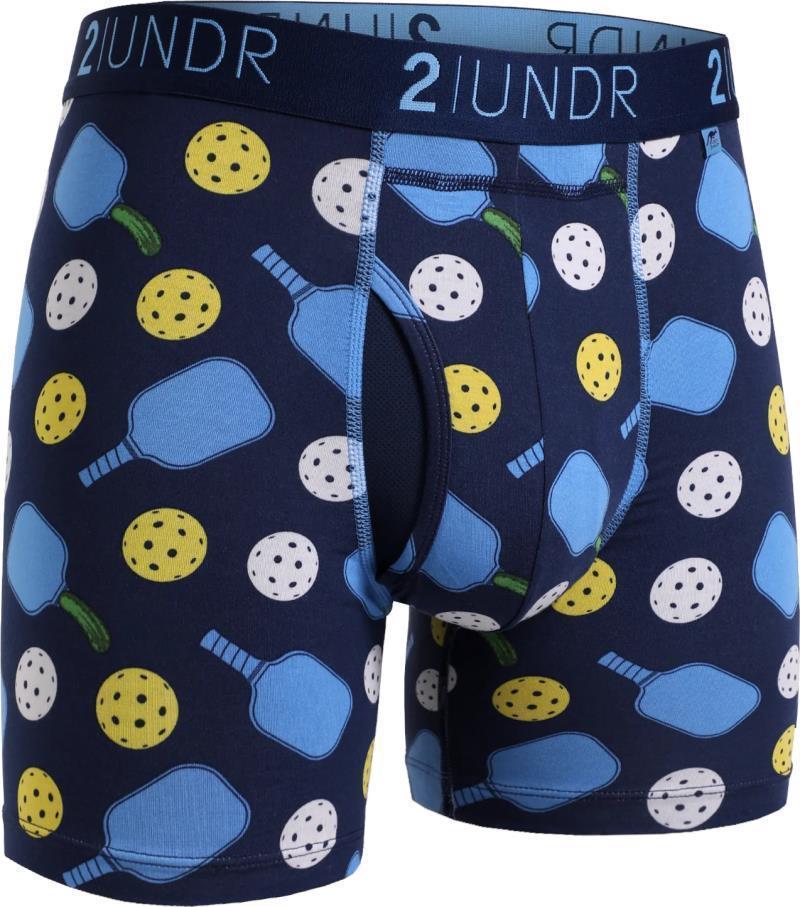 Swing Shift Boxer Briefs, 6" Inseam - Print - 4XL-5XL - Mens - pickled balls 1