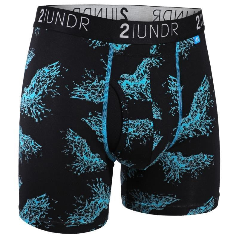Swing Shift Boxer Briefs, 6" Inseam - Print - Mens - astro eagles 1